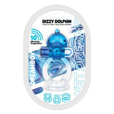 DIZZY DOLPHIN JELLY COCK & BALL SLING 10X BULLET BLUE