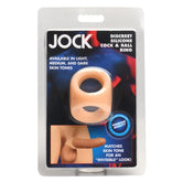 JOCK SILICONE COCK & BALL RING - LIGHT
