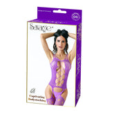 CAPTIVATING BODYSTOCKING - PURPLE