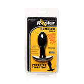 ROOSTER RUMBLER VIBRATING SILICONE ANAL PLUG - MEDIUM