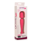 GOSSIP 10X SILICONE VIBRATING WAND - MAGENTA
