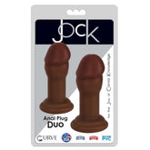 ANAL PLUG DUO - CHOCOLATE