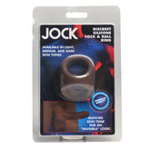 JOCK SILICONE COCK & BALL RING - DARK