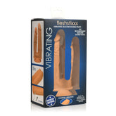 FLESHSTIXXX 5" & 6" DOUBLE DILDO - TAN