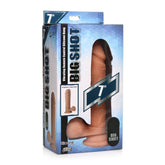 BIG SHOT 7" LIQUID SILICONE VIBE DILDO W/ BALLS