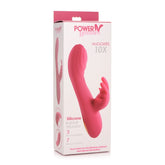 POWER BUNNIES HUGGERS 10X RECHARGE SILICONE RABBIT - PINK