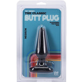 ANAL PLUG BLACK MEDIUM THE CLASSIC
