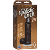 REALISTIC COCK - BLACK 6