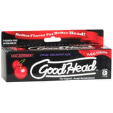 GOODHEAD - ORAL DELIGHT GEL - 4 OZ TUBE - WILD CHERRY