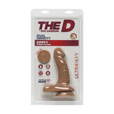 THE D - SUPER D - 6IN W/BALLS - ULTRASKYN - CARAMEL