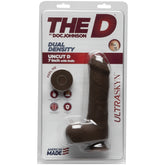 THE D UNCUT D 7" W/ BALLS - ULTRASKYN - CHOCOLATE