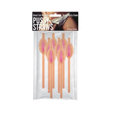 STRAWS PUSSY 8PC FLESH COLOR