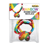 CANDY BOOBIE NECKLACE RAINBOW