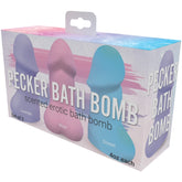 PECKER BATH BOMB - 3PK JASMINE SCENTED