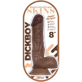 DICKBOY SKINS DILDO CARAMEL LOVERS 8"