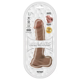 SKINSATIONS SKINLASTIC SLIDING SKIN DILDO 8" W/SUCTION