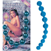 THAI JELLY ANAL BEADS - BLUE