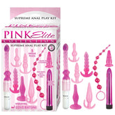 PINK ELITE COLLECTION SUPREME ANAL PLAY KIT-PINK