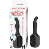 VIBRATING DOUCHE-BLACK