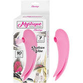 MYSTIQUE VIBRATING MASSAGERS SUCTION VIBE-PINK