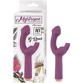 MYSTIQUE VIBRATING MASSAGERS G-SPOT-EGGPLANT