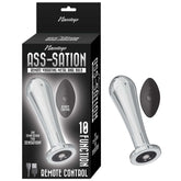 ASS-SATION REMOTE VIBRATING METAL ANAL BULB-SILVER