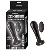 ASS-SATION REMOTE VIBRATING METAL ANAL BULB-BLACK