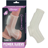 VIBRATING WAVE SLEEVE-WHITE