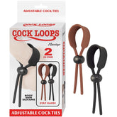 COCK LOOPS-BROWN & BLACK
