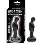 ASS-SATION REMOTE VIBRATING P-SPOT PLUG-BLACK