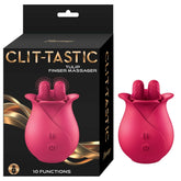 CLIT-TASTIC TULIP FINGER MASSAGER-RED