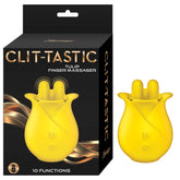 CLIT-TASTIC TULIP FINGER MASSAGER-YELLOW