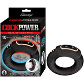 COCKPOWER HEAT UP COCK RING-BLACK