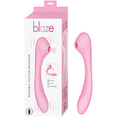 BLAZE BENDABLE SUCTION MASSAGER-PINK