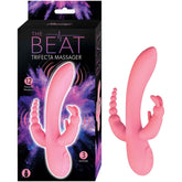 THE BEAT TRIFECTA MASSAGER-PINK