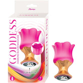 GODDESS DIAMOND BLOOM MASSAGER-FUSHCIA