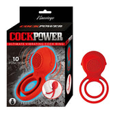 COCKPOWER ULTIMATE VIBRATING COCKRING RED