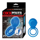 COCKPOWER ULTIMATE VIBRATING COCKRING BLUE