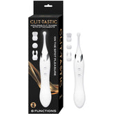CLIT-TASTIC AROUSING CLIT TEASER W/ATTACHMENTS - WHITE