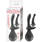 EZ-IN DUAL PLEASURE DOUCHE - BLACK