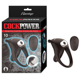 COCKPOWER REMOTE CONTROL PLEASURE RING - BLACK