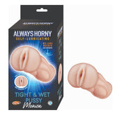 ALWAYS HORNY SELF-LUBRICATING MASTURBATOR MONICA - WHITE