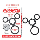 ENHANCER QUAD COCKRING - BLACK