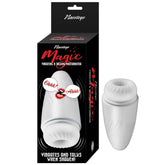 MAGIC VIBRATING & TALKING MASTURBATOR - WHITE