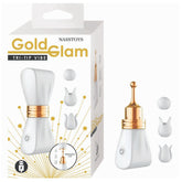 GOLD GLAM TRI-TIP VIBE - WHITE