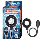COCK RING BLACK ATOMIC INFLATABLE