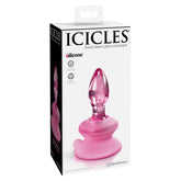 ICICLES NO. 90 - WITH SILICONE SUCTION CUP - PINK 3.5"
