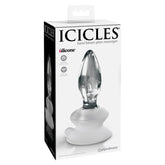 ICICLES NO. 91 - WITH SILICONE SUCTION CUP - CLEAR 4"