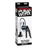 PENIS PUMP CLEAR/BLACK WORX MAX-PRECISION POWERPUMP