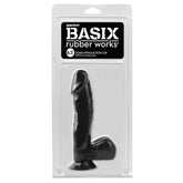 BASIX RUBBER WORKS 6.5" - BLACK